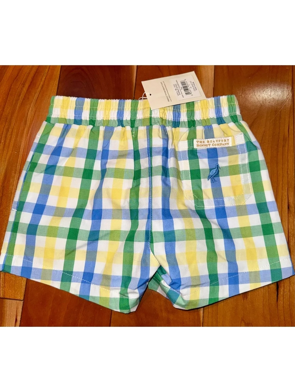 NWT TBBC The Beaufort Bonnet Company Sheffield Shorts 4T Plaid